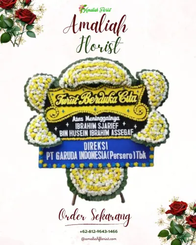 Papan Bunga Duka di Pasir Jambu